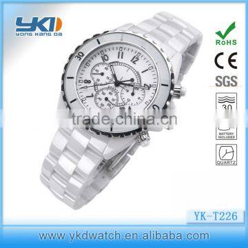 China Supplier Hot Products White Quartz Unique Alloy Watches For Man