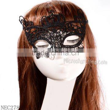 Hollow Braided Lace Mask For Lady