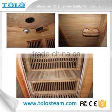 Two person far infrared sauna cabin, sauna cabin price