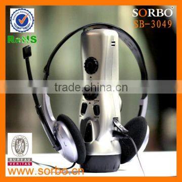 Handcrank LED Flashlight FM Radio photo-6