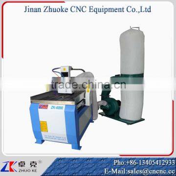 China Hot Sale Small Metal CNC Engraving Machine ZK-6090 600*900MM For Copper Aluminum Wood Of PCI NcStudio Controller