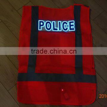 HOT!!! High Luminance EL Light Safety Vest