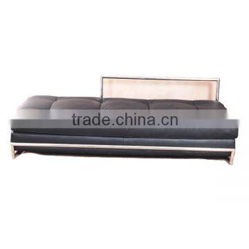 Genuine leather Eileen Gray Daybed replica design furniture