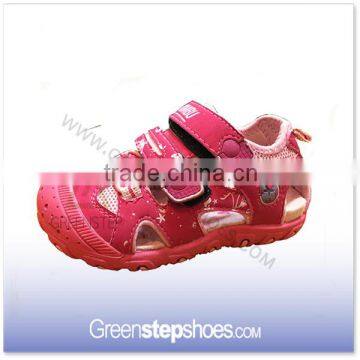 Wholesale Kids Footwear Red Sandal Summer Design New Children Sandal