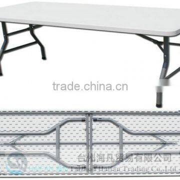 Hot Sell 6FT Blow Molding Plastic Dining Table for Restaurant/high Quality Dining Plastic Table With Removable Legs photo-2
