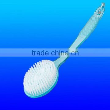 Plastic long handle shower bath brush