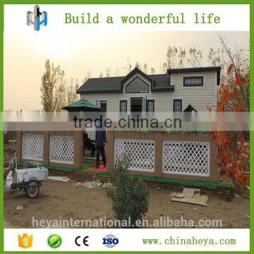 2016 Big galvanized steel structure kit prefab cabin