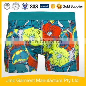 JMZ oem men cotton underwear with fashion all over prints