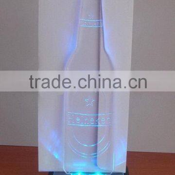 High quality Best-Selling liquor bottle led display