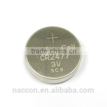 3v CR2477 battery lithium button cell battery