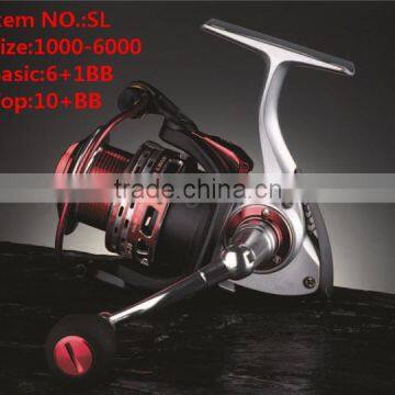 SL High End Size 1000-6000 6+1-10+1BB Front Drag Spinning Fishing Reel