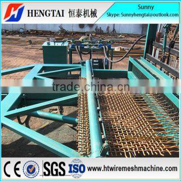 China Supplier Semi Automatic Crimped Wire Mesh Machine For Wire Screen photo-4