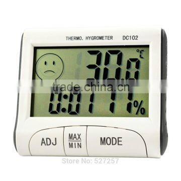 Electronic 2016 New LCD Digital Temperature Tester Wireless Thermometer Hygrometer Temperature Humidity Meter