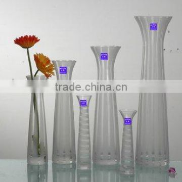 modern frosted glass vase