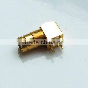 Right Angle 1.6/5.6 connector female for pcb mounting E1656-08