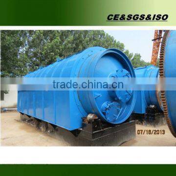 The Waste Tires Recycling Machine to Get Fuel Oil With CE ISO
