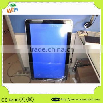 32" hd wifi/3g touchscreen electronic information kiosk with all in one pc function