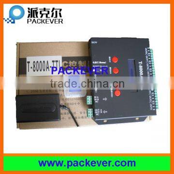 8 ports output pixel led controller T-8000A with SD card