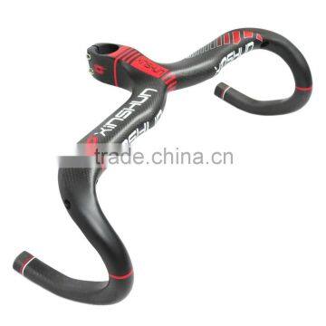 2016 Mountain Bikes Carbon Handlebar Mtb Road Bike Accessories Bicycle Parts Grips With Stem Xinshun Brands BH2321 photo-2
