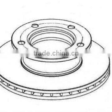 MERCEDES BRAKE DISC 6014200072