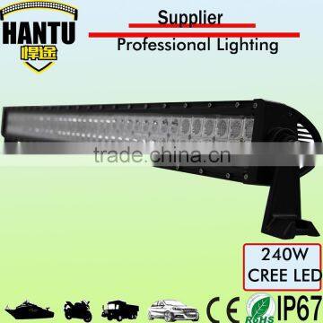 stright led light bar 240w led ilght bar double row led headlight