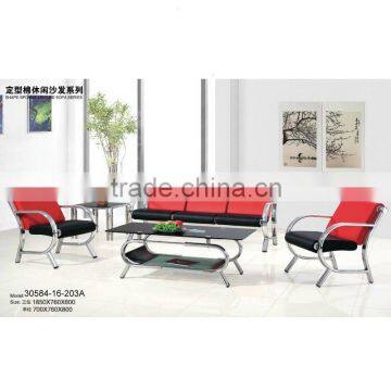 high quality office Shape sponge leisure sofa set 30584-16203A