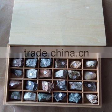 Chinese language learning materials for sample of mineral and ore