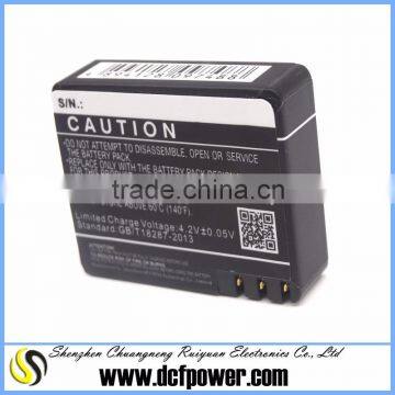 Rechargeable Lithium-polymer Battery CS-RBS103MC for Rollei Actioncam S-50 Wifi 103-004 photo-2