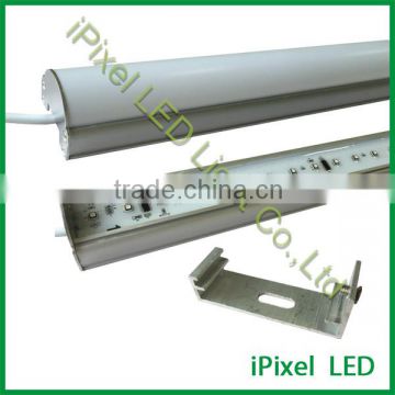 DMX led tube SMD3535 48 leds aluminum milky white case