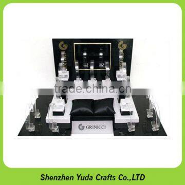 Orange Color Mdf Watch Display Acrylic Wrist Watch Holder Stand photo-4