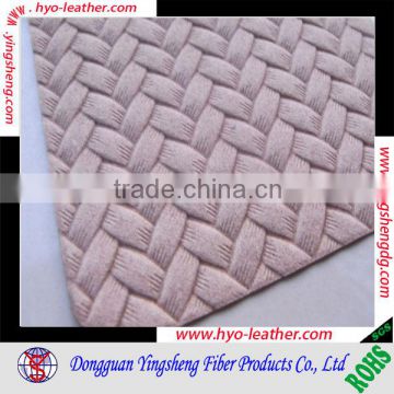 Bonded leather for belt making