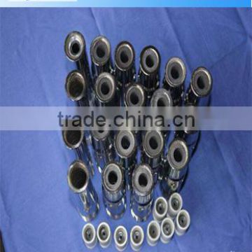 Boron carbide sandblasting nozzle