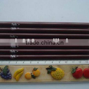 OEM size 14.5cm wooden printed color pencil for promotion