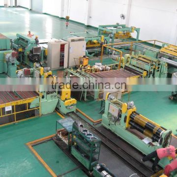 hot-rolled steel coil uncoiling,leveling,slitting and recoiling production line