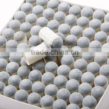Wholesale Cheap Price 100 Pcs Push on Billiard Pool Snooker Cue Tips 10mm 11mm 13mm photo-2