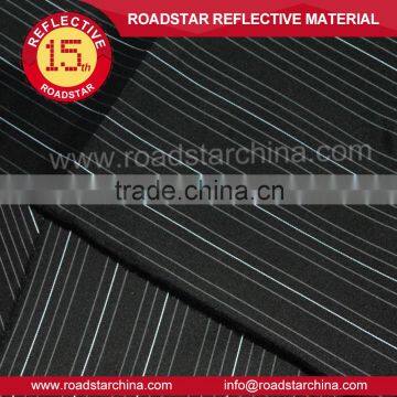 High visibility reflective shirt fabric for safety garment