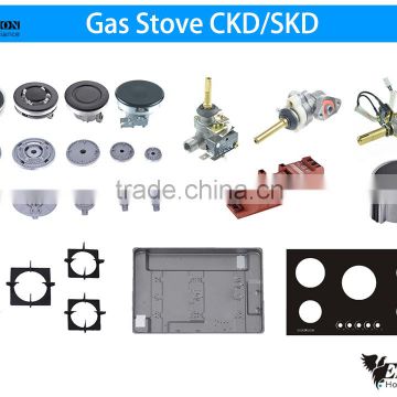 Gas cooker igniter, valve, burner parts CKD