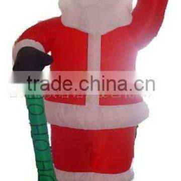 Inflatable Santa w/hohoho decoration for Christmas