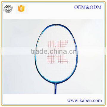 High quality hot sales high strength 100% real carbon fiber badminton rackets with competitive price