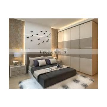 2015 simple design wooden wardrobe