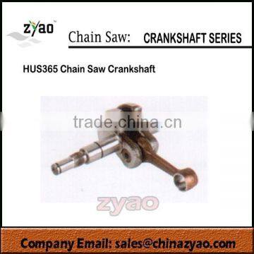 crank shaft for HUS365 chain saw, 365 crank shaft , spare parts for HUS365 chainsaw