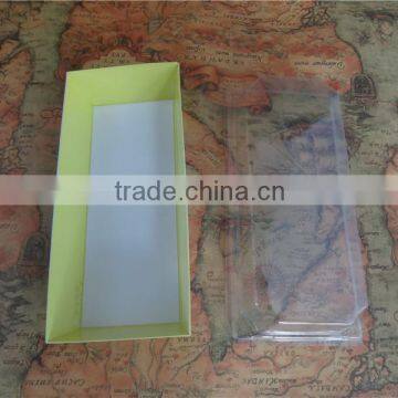 Custom Printed Paper Cake Box With Clear Plastic Cover Wholesale China photo-3