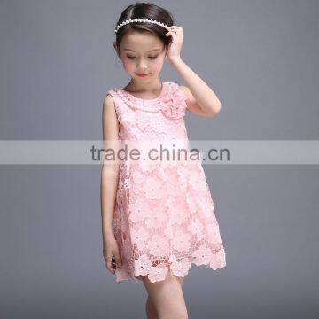 cotton baby clothes denim children dress designer baby clothes dress