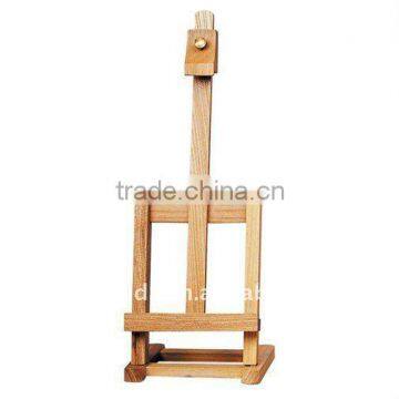 wood mini table children easel