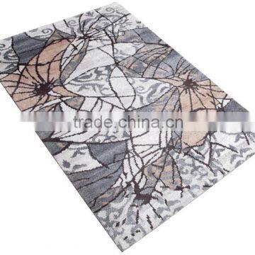 Hand Knotted 15K Grey/Cream/Brown Wool Viscose Carpets photo-2