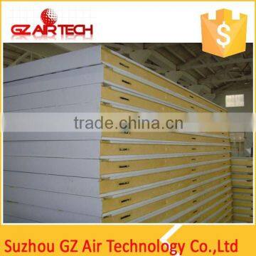 Wall / roofing steel color 50mm PU sandwich Panel / Polyurethane board