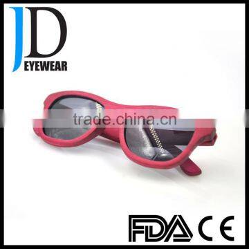 Custom Logo Natural Wood Free Sample Aviator Sunglasses