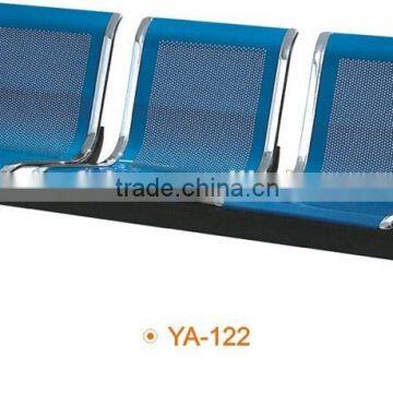 Public Plastic 3 Seaters Waiting Chair Hospital airport waiting chair YA-122