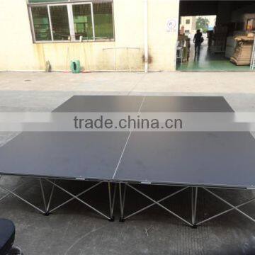 Manufacturer Price! Portable Stage Color Black Or Grey Wedding Stage Backdrop Decoration photo-3