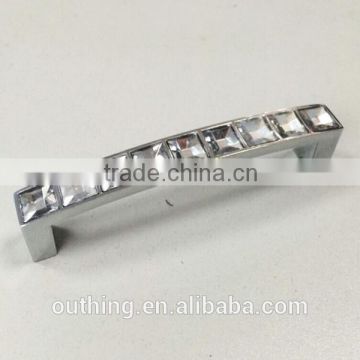 Middle East hot sale zamak crystal cabinet handle